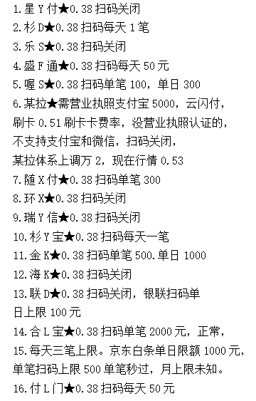 POS機掃碼功能關(guān)閉？0.38費率還會再有嗎